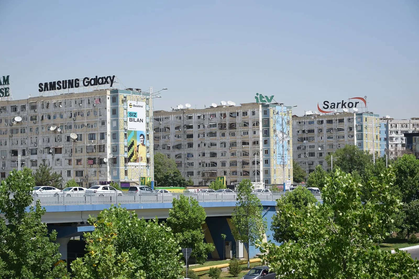 Residential block in Tashkent
