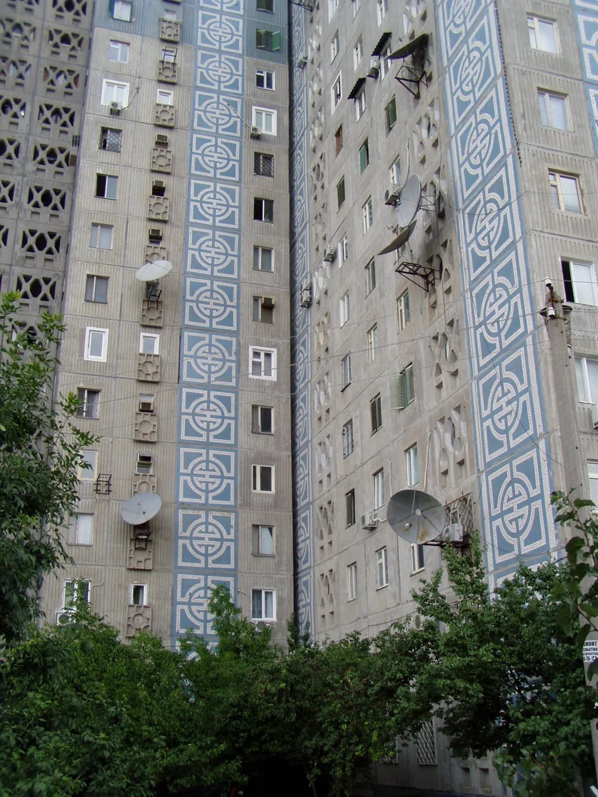 Residential block in Tashkent