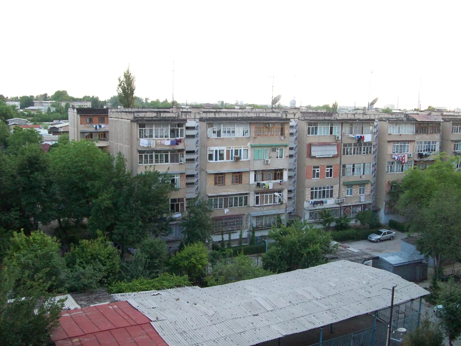 Residential block in Tashkent