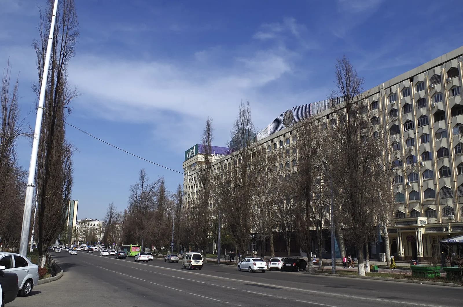 Residential block in Tashkent