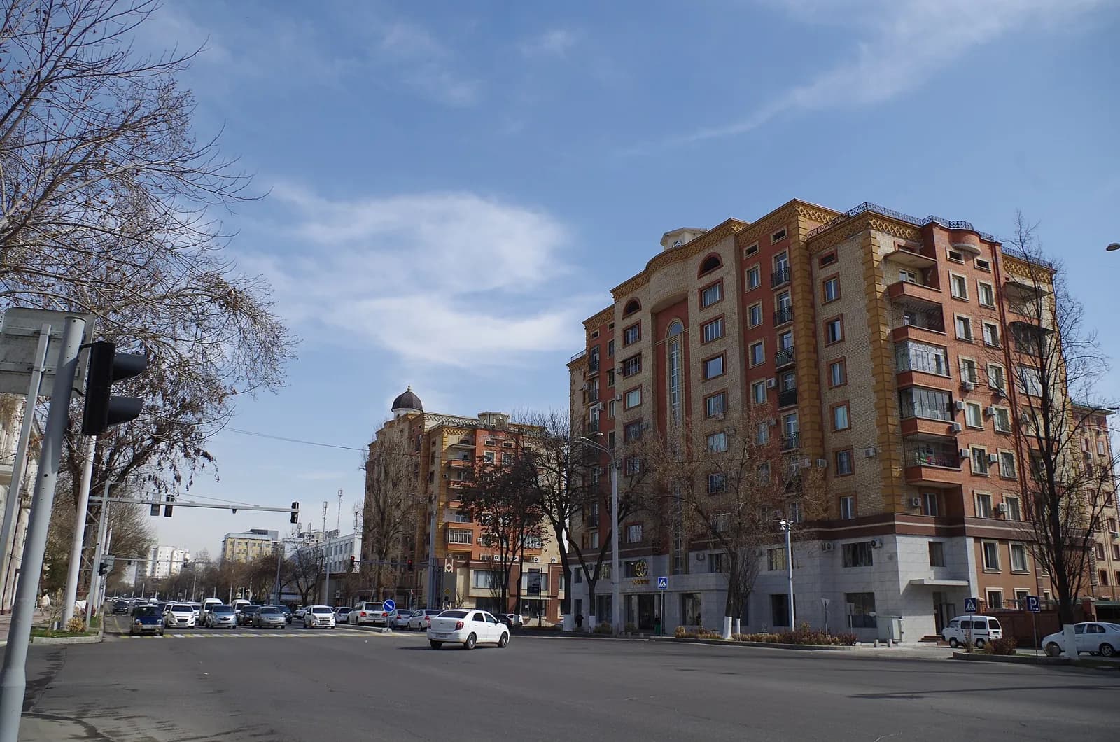 New residential building in Tashkent