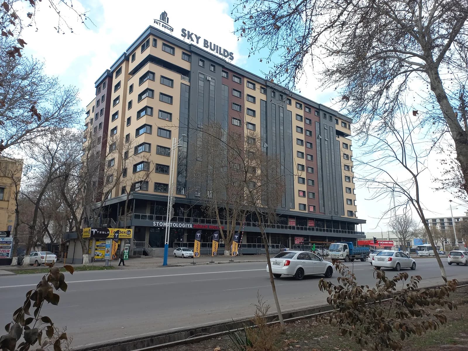 New residential building in Tashkent