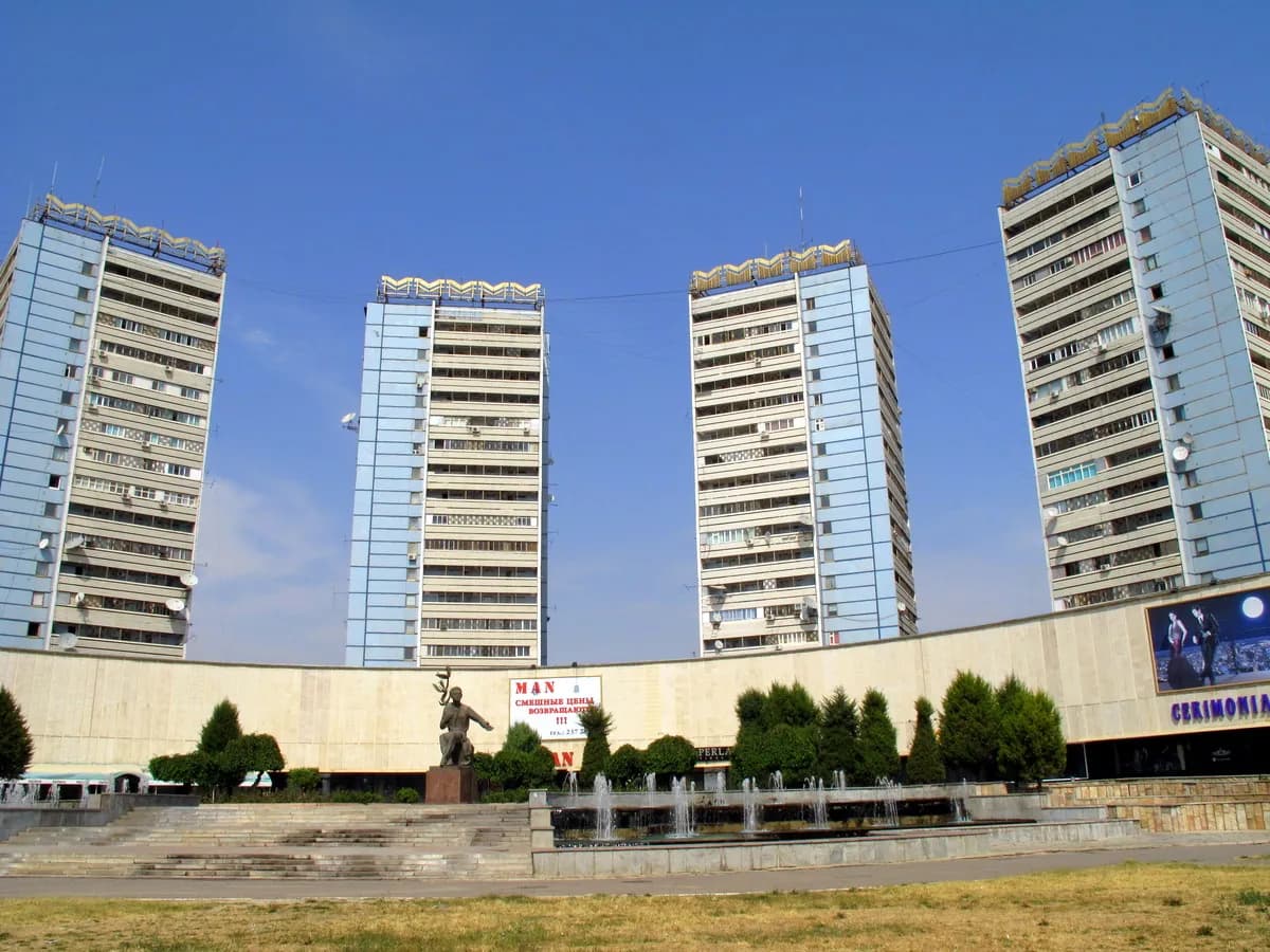 New residential building in Tashkent