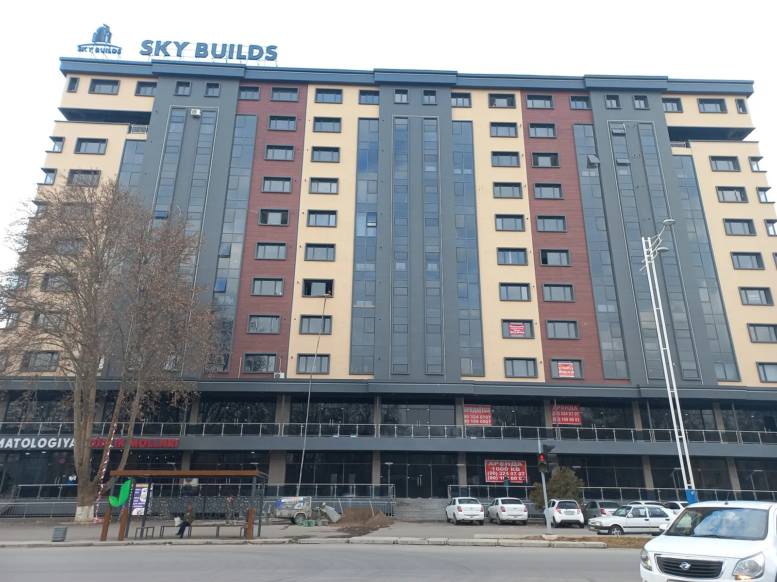 New residential building in Tashkent