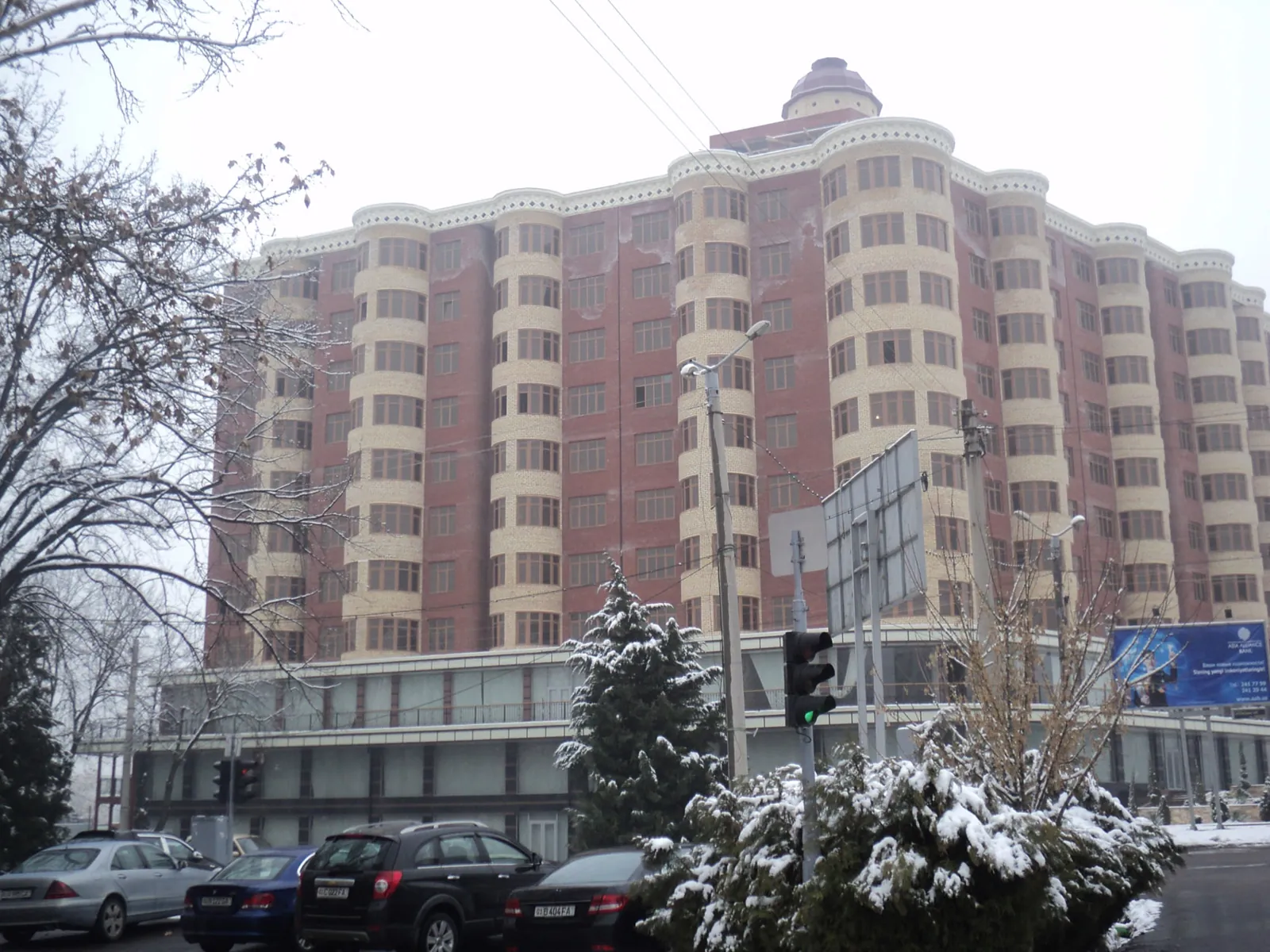 New residential building in Tashkent