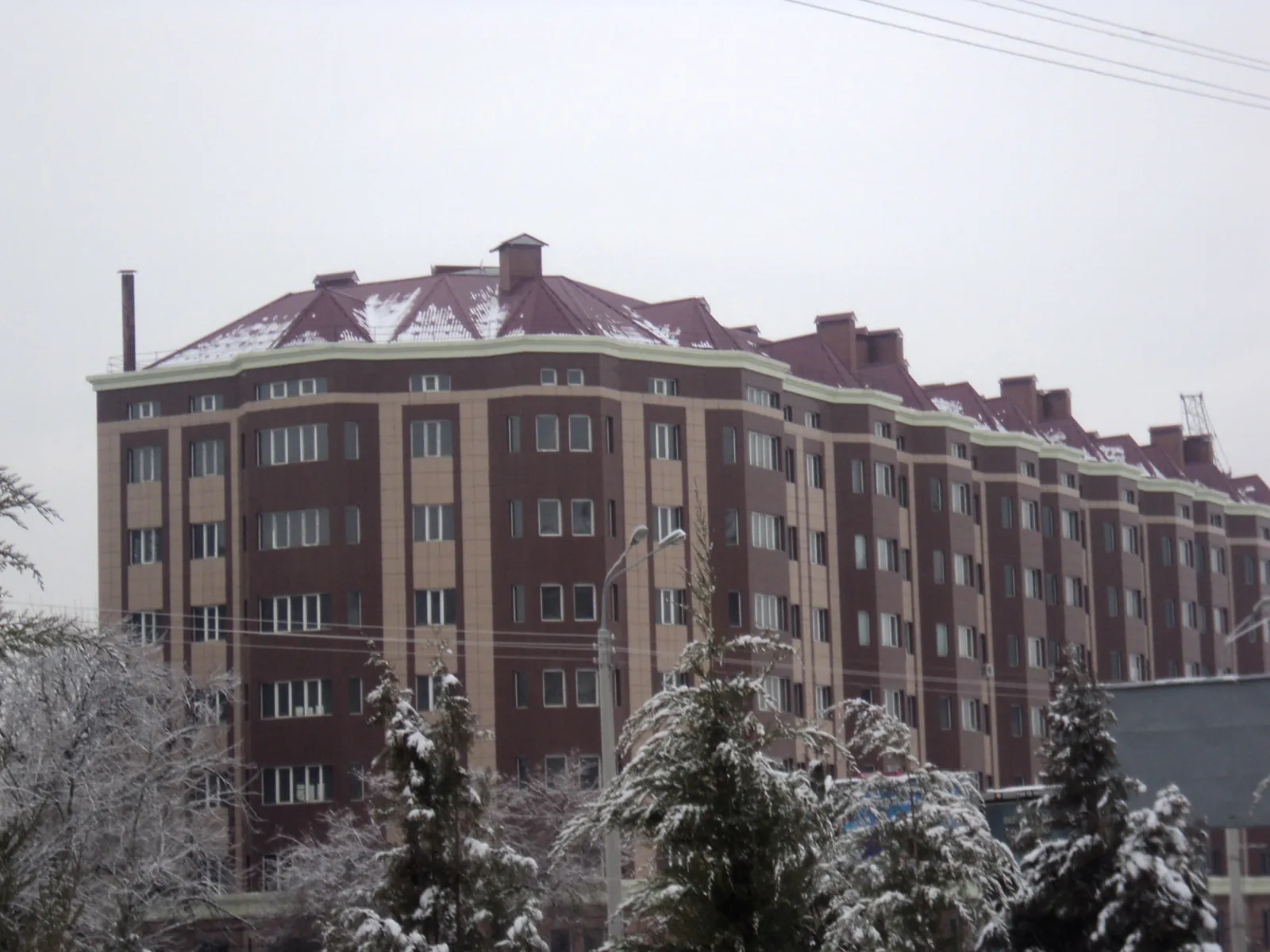 New residential building in Tashkent
