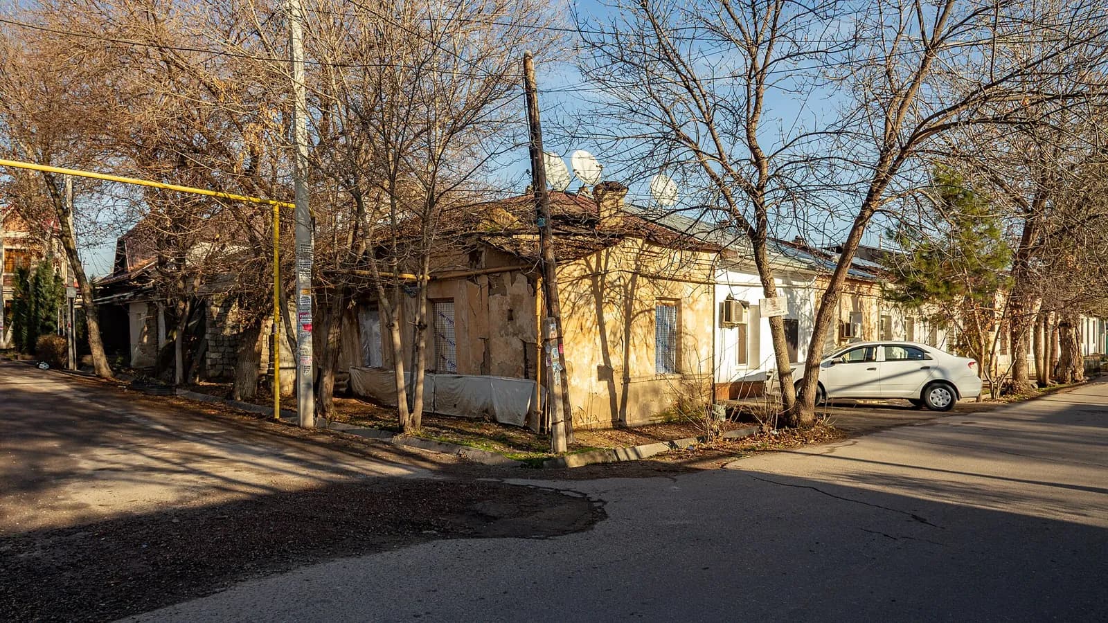 House and mahalla street in Tashkent