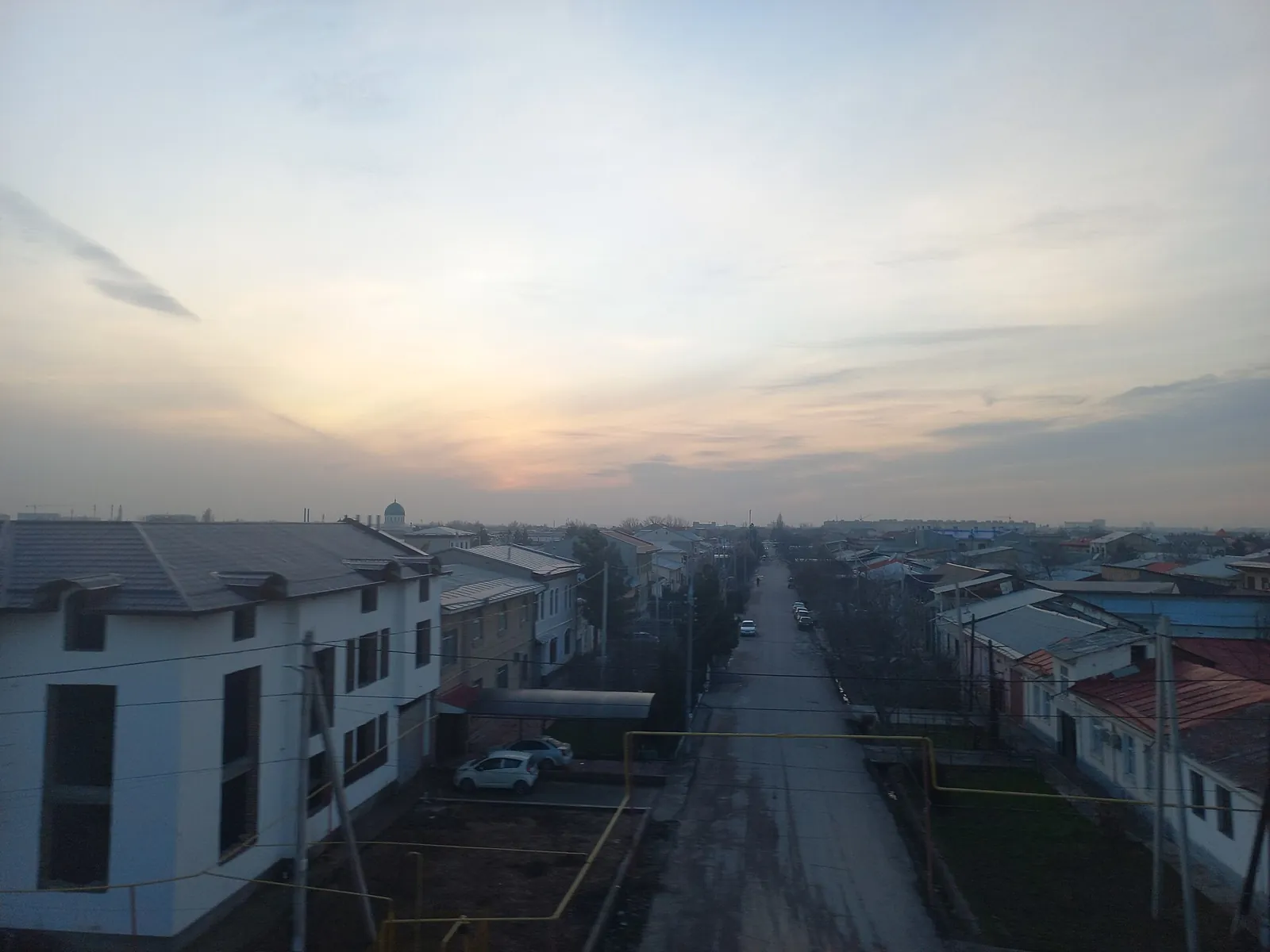 House and mahalla street in Tashkent
